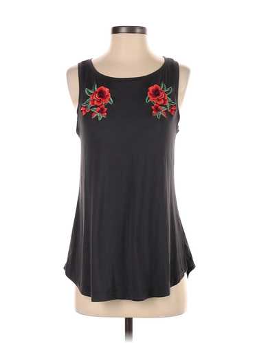 Aeropostale Women Black Sleeveless Top S