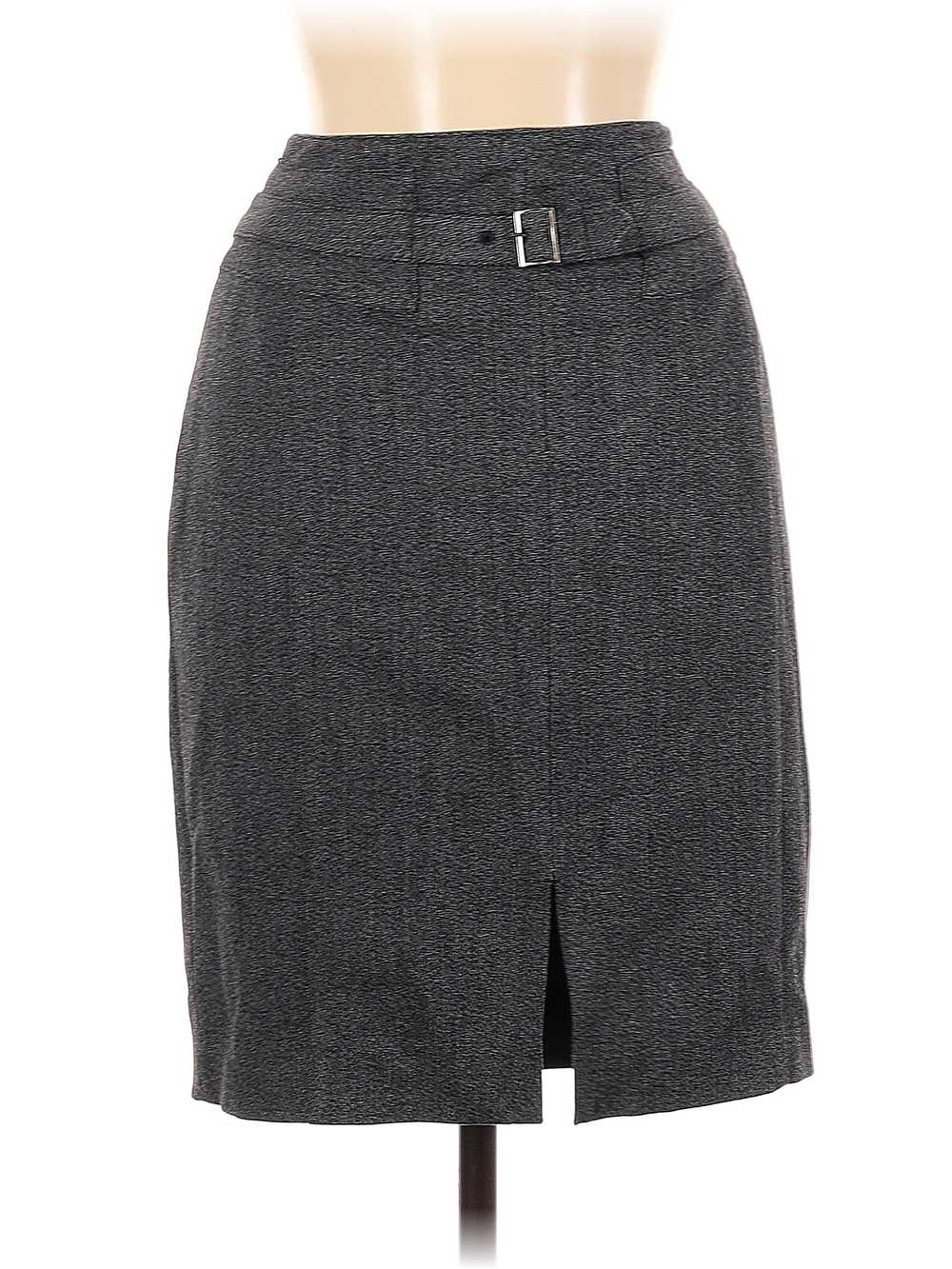 Express Women Gray Casual Skirt 6 - image 2