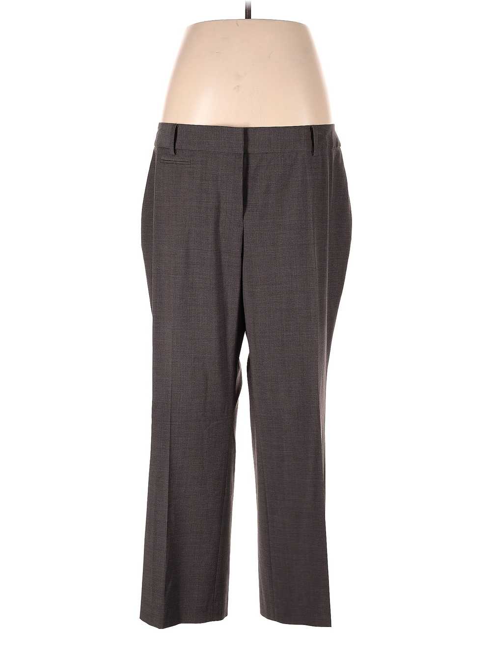 Talbots Women Gray Wool Pants 10 Petites - image 1