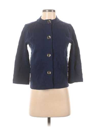 J. McLaughlin Women Blue Cardigan XS