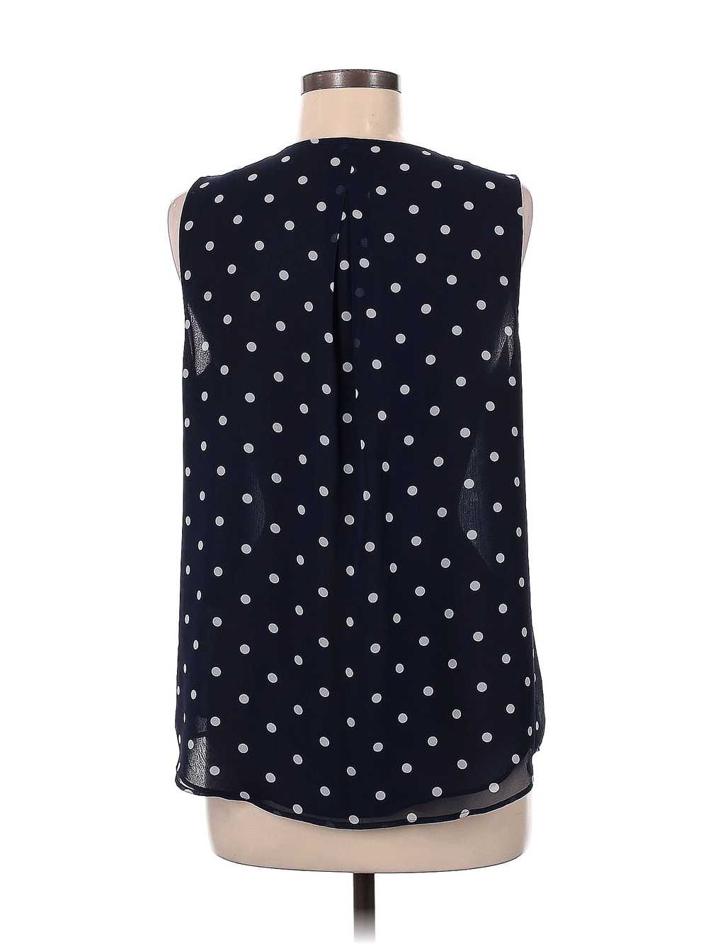 Banana Republic Women Black Sleeveless Blouse M - image 2