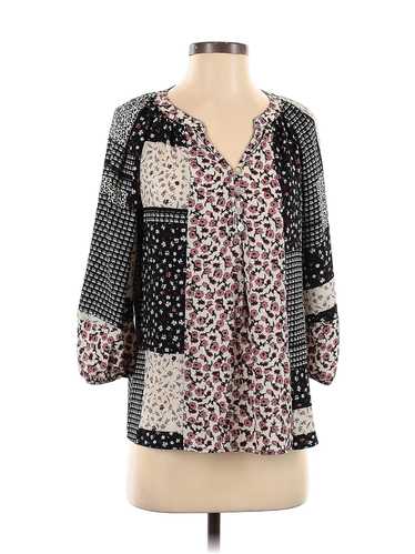 Fig and Flower Women Black 3/4 Sleeve Blouse S - image 1