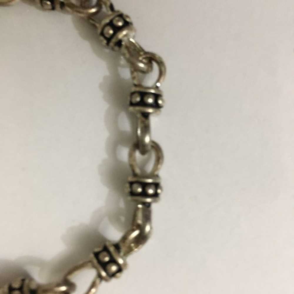 vintage Premier design Silvertone bracelet - image 2