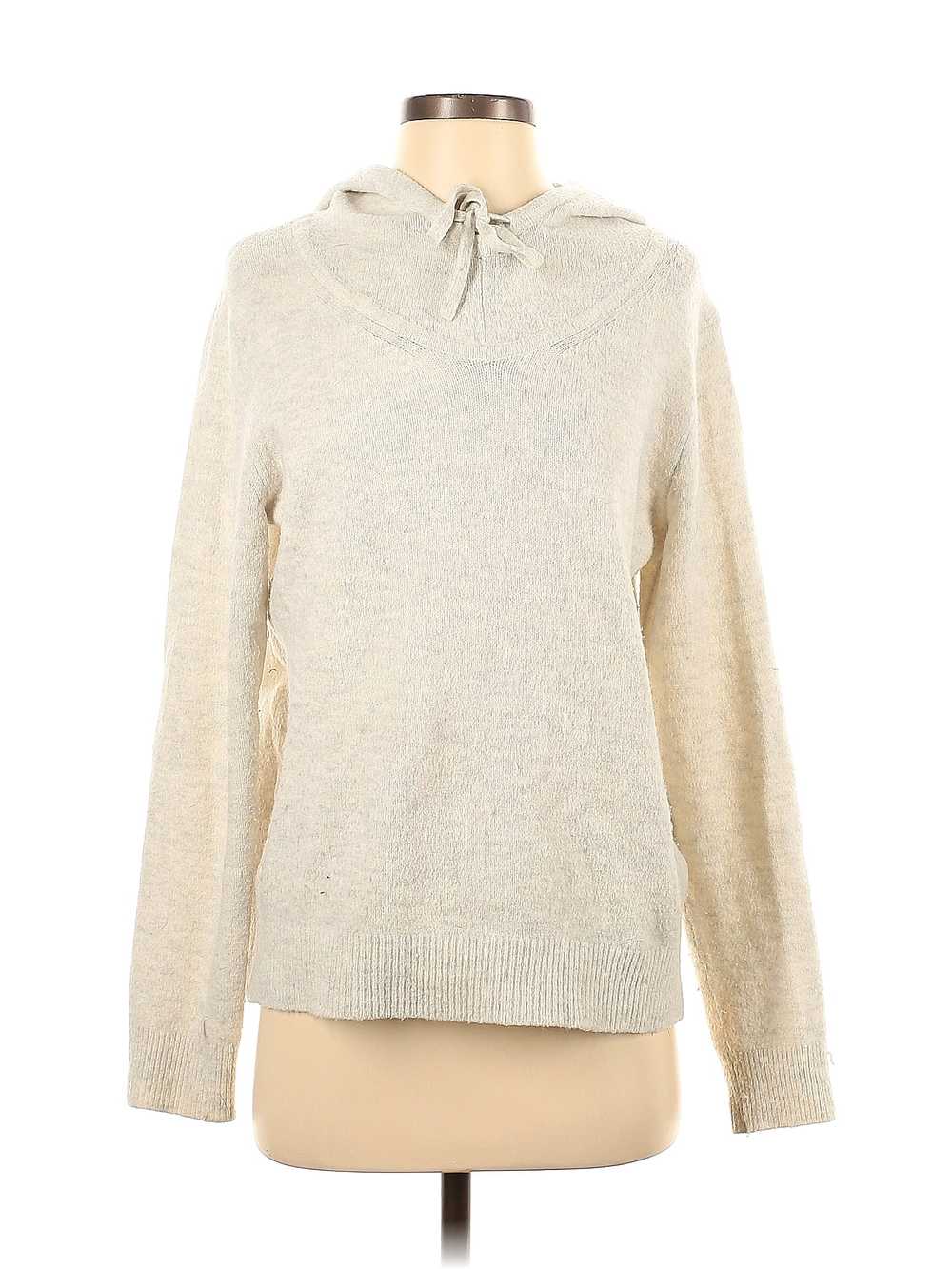 Banana Republic Women Ivory Pullover Hoodie S - image 1