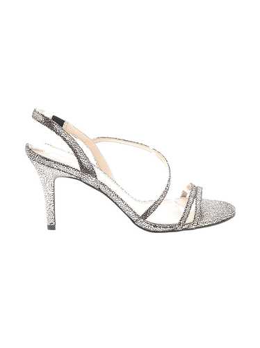 Pelle Moda Women Silver Heels 10 - image 1