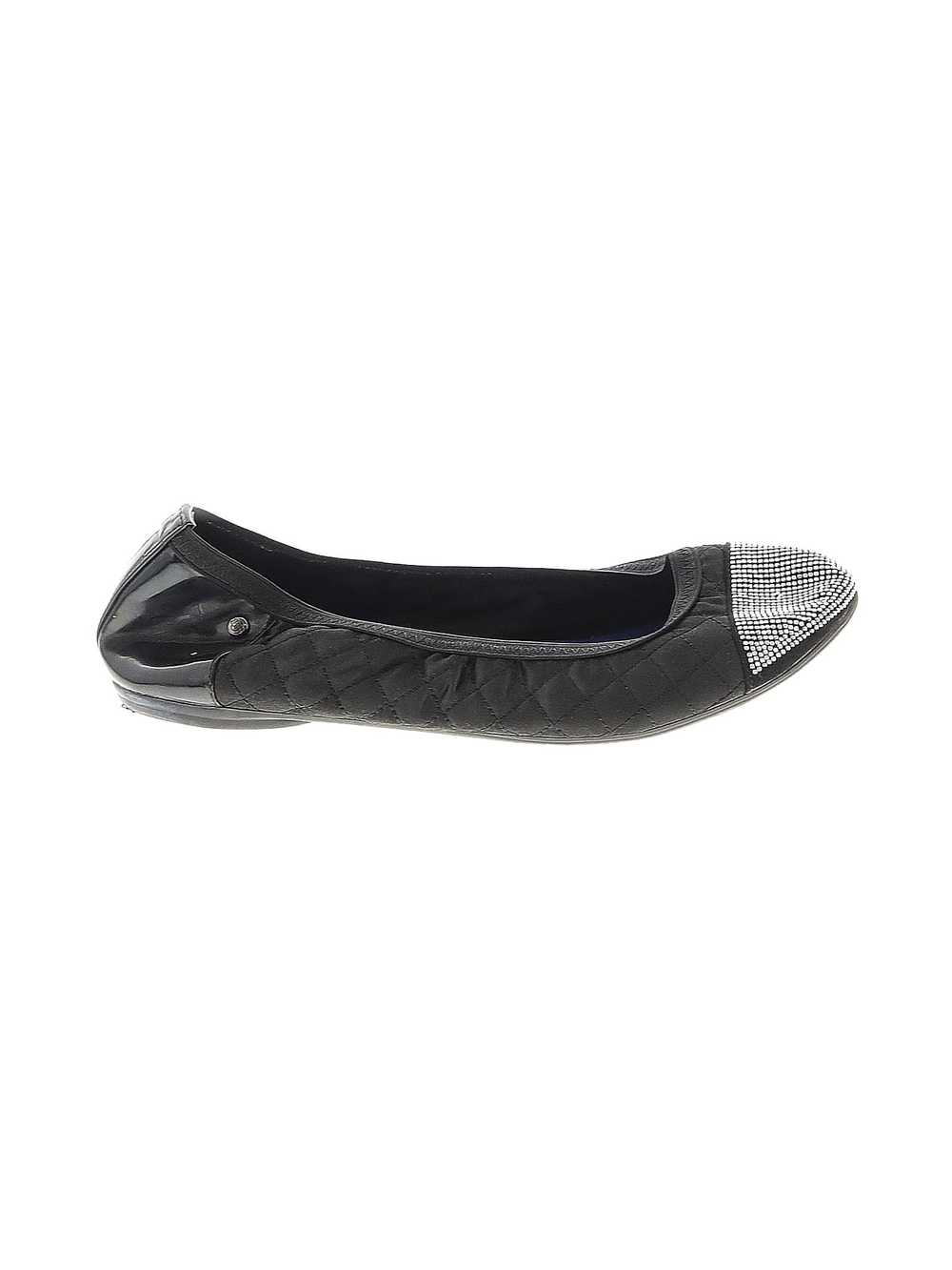 Dana Buchman Women Black Flats US 9.5 - image 1