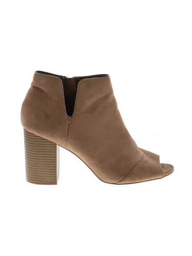 Apt. 9 Women Brown Ankle Boots 10