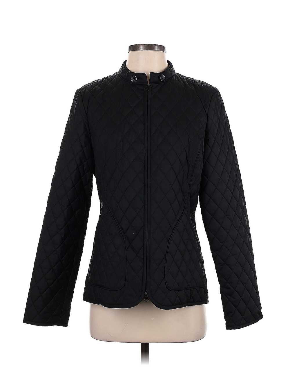 Banana Republic Women Black Jacket M - image 1