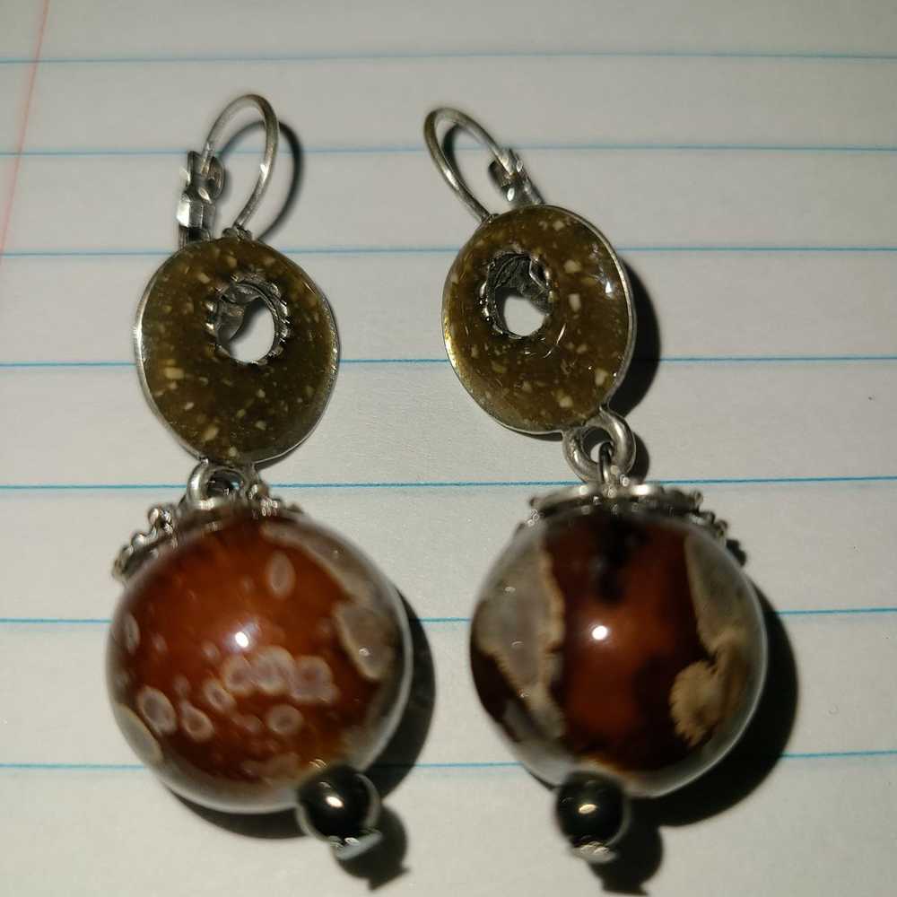 Vintage Earrings Boho Style Great Condition - image 1