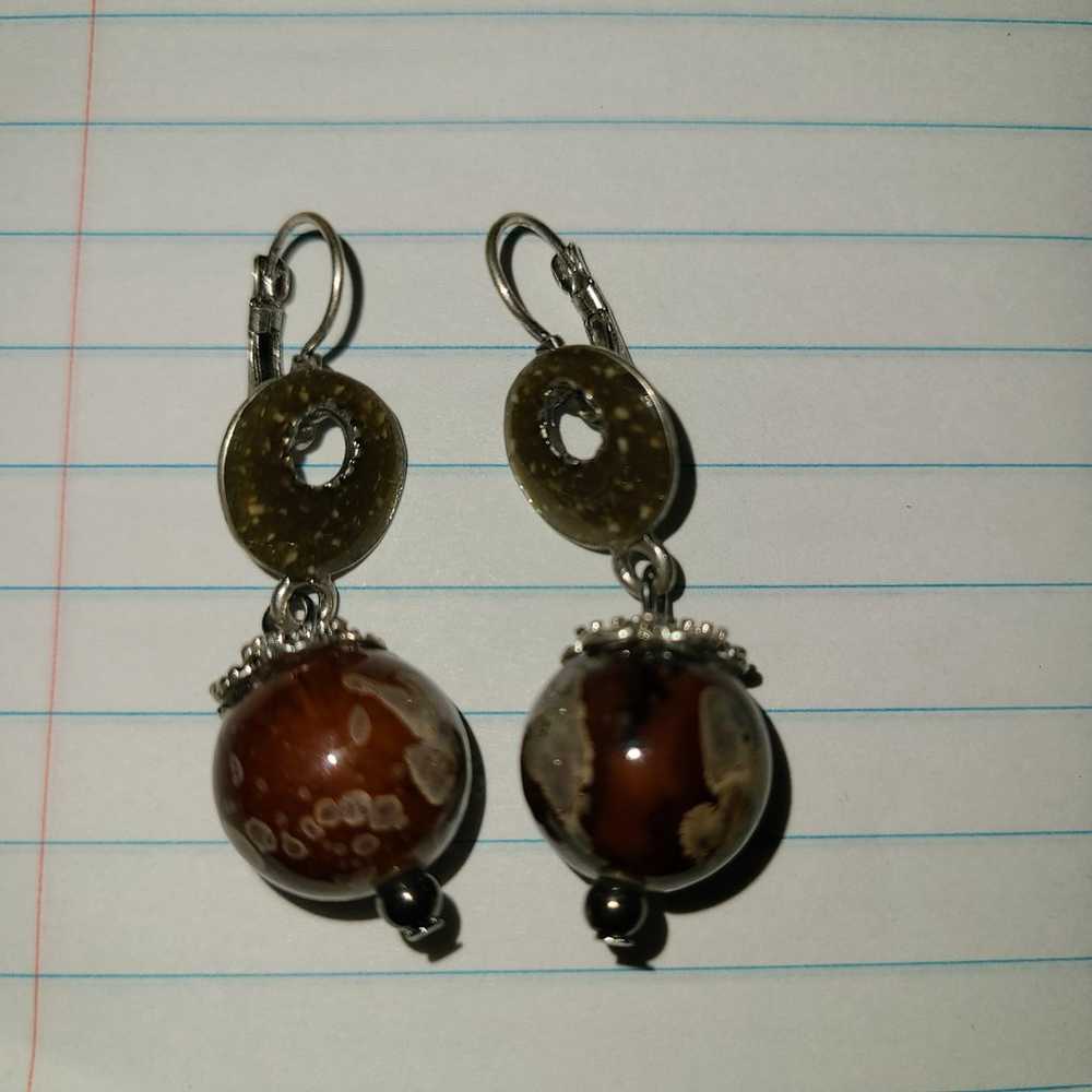 Vintage Earrings Boho Style Great Condition - image 2