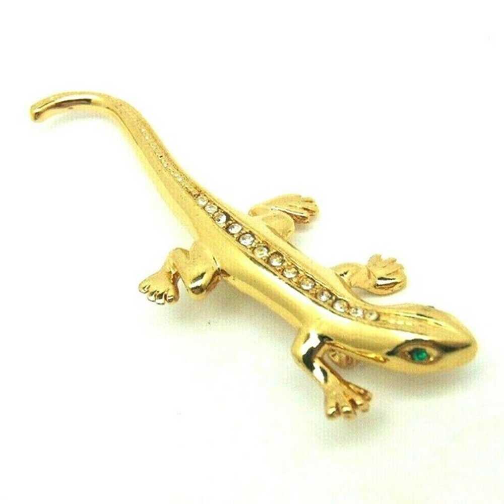 Lizard Gecko Salamander Pin Chameleon Skink Rhine… - image 1