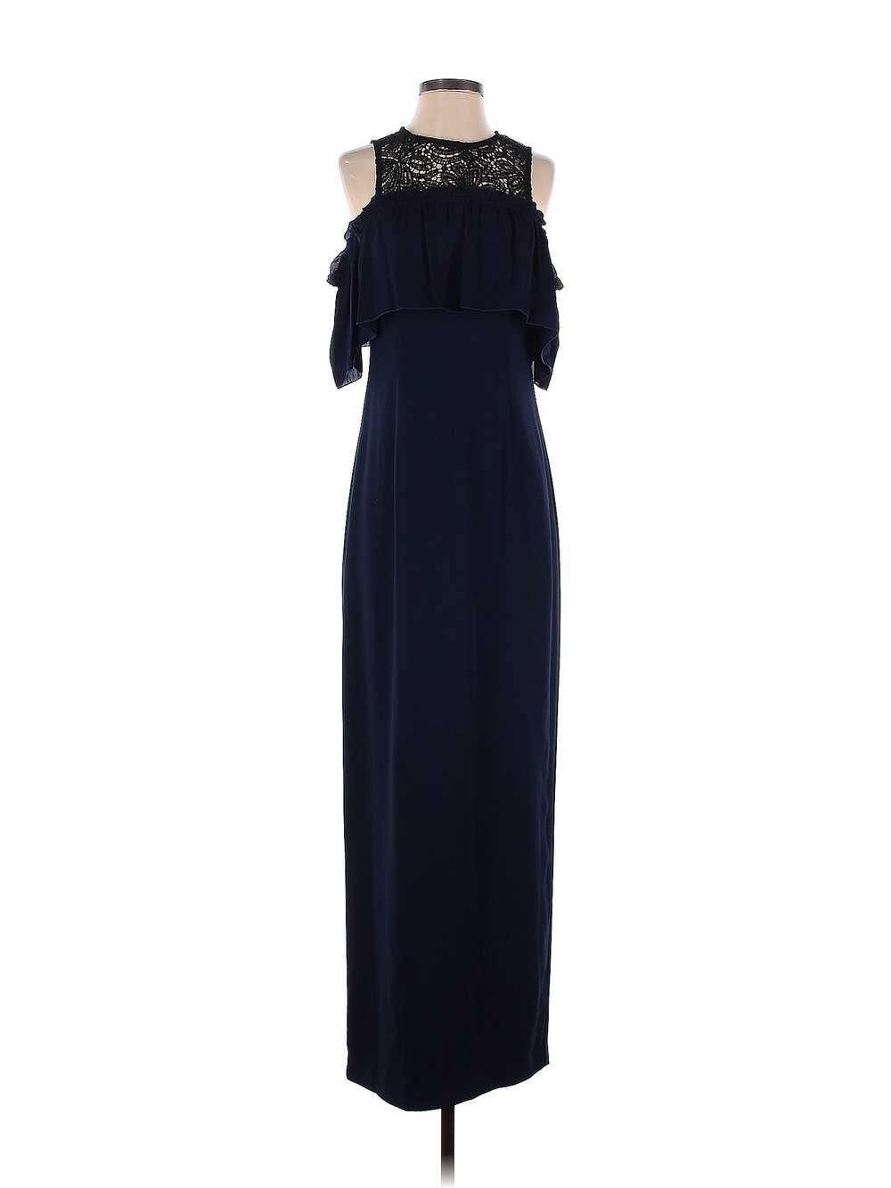 Trina Turk Women Blue Lauren Gown 2 Tall - image 1