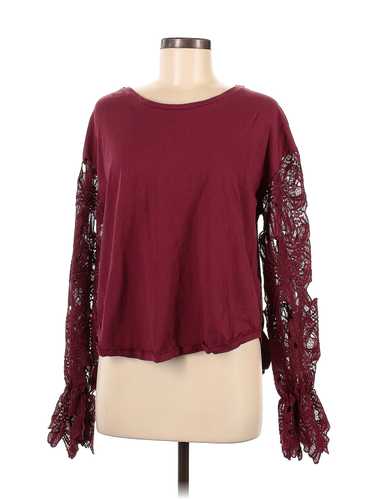 Umgee Women Red Long Sleeve Blouse M - image 1