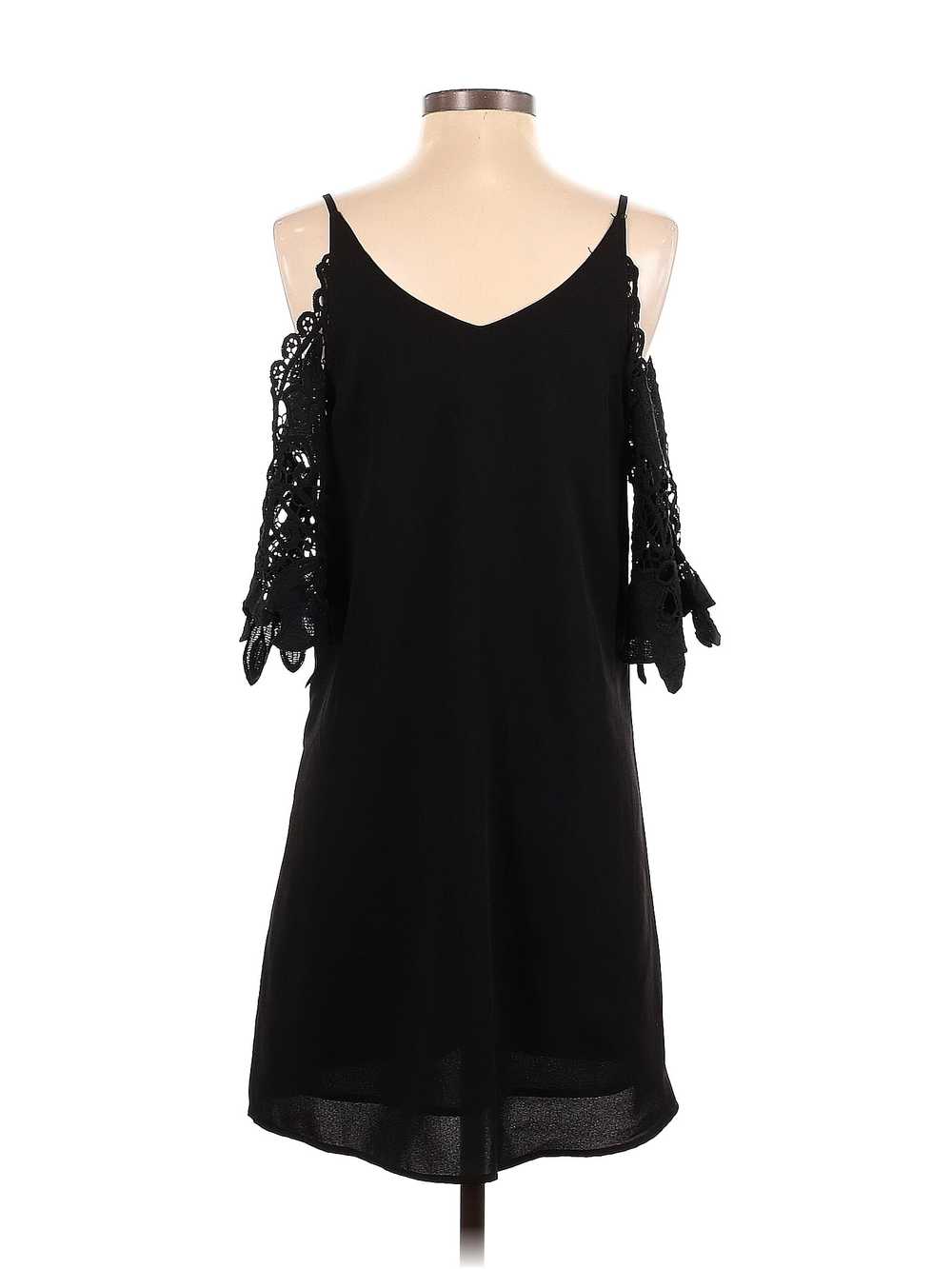 Shein Women Black Casual Dress S - image 2