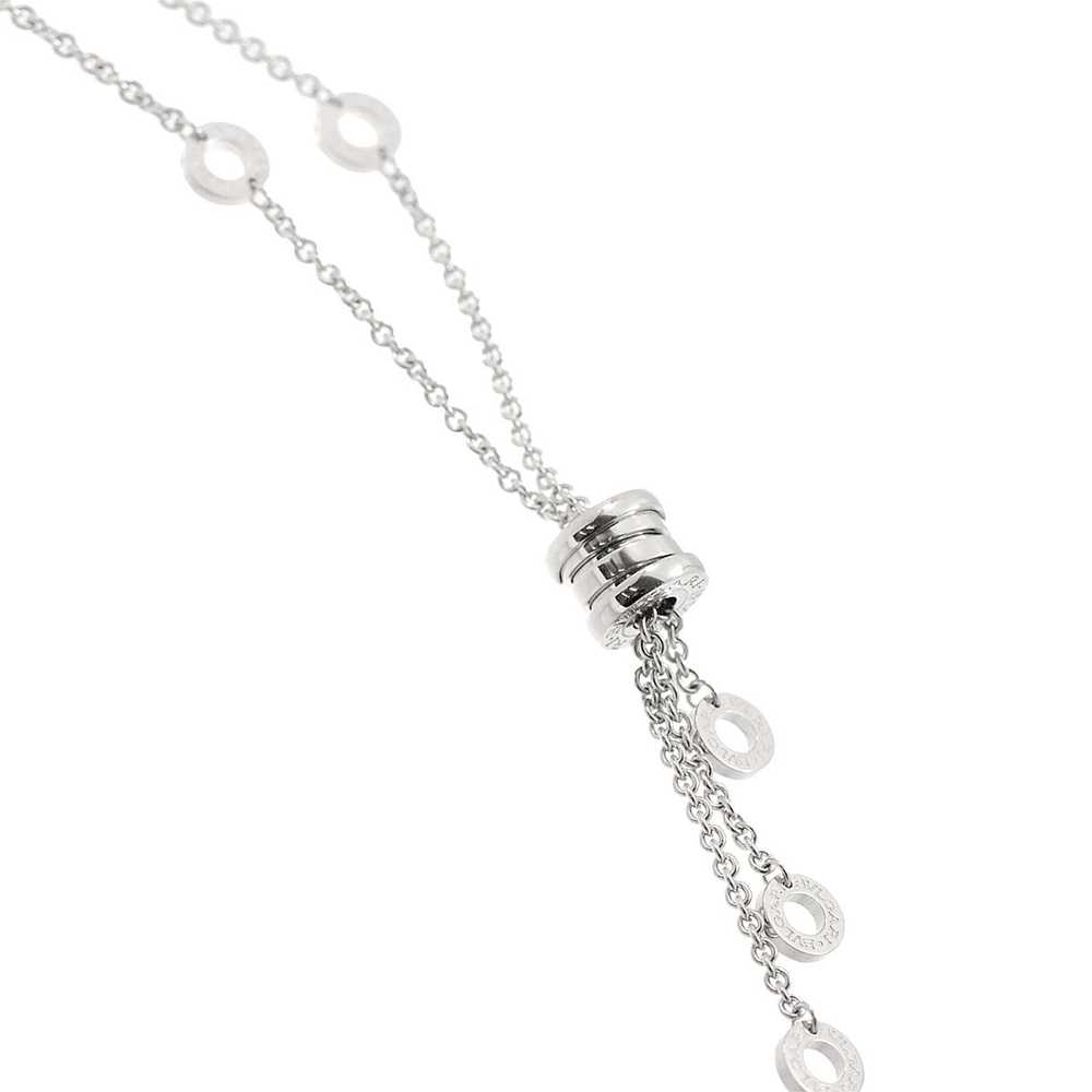 Bvlgari B Zero One Element Necklace 45Cm K18 Wg 7… - image 3