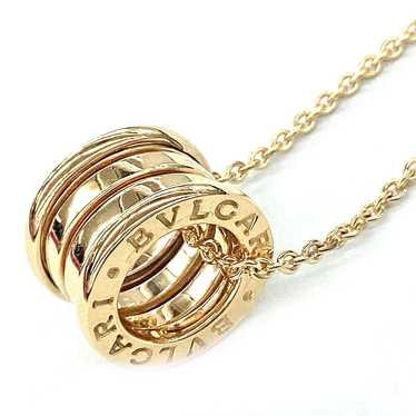 K Bvlgari B-Zero1 B Zero One Necklace K18Yg Gold … - image 1