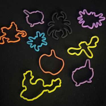 Vintage silly bands -spooky