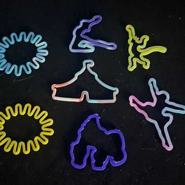 Vintage silly bands -Circus