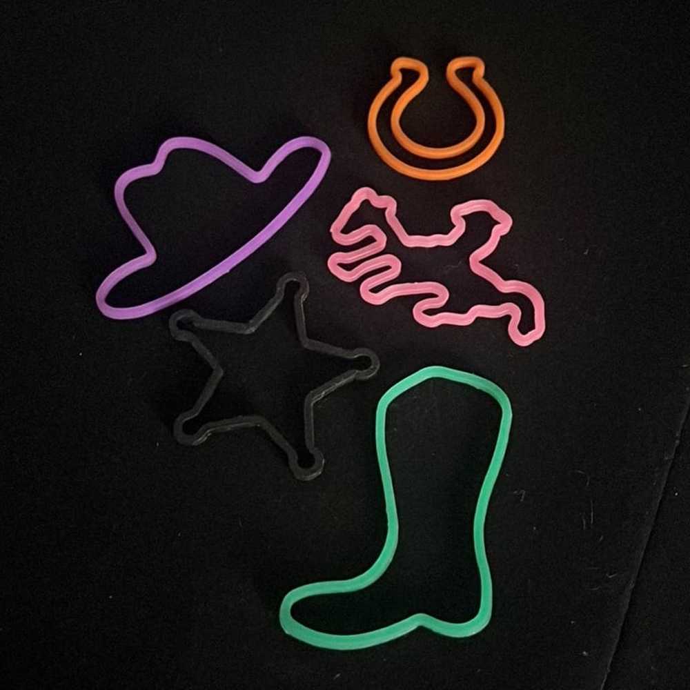 Vintage silly bands -rodeo - image 1