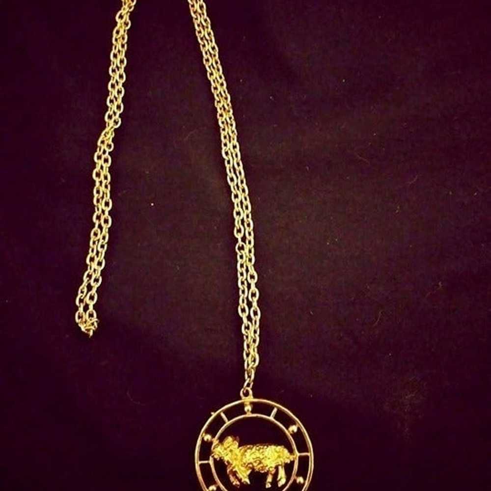 Vintage Aries Necklace - image 2