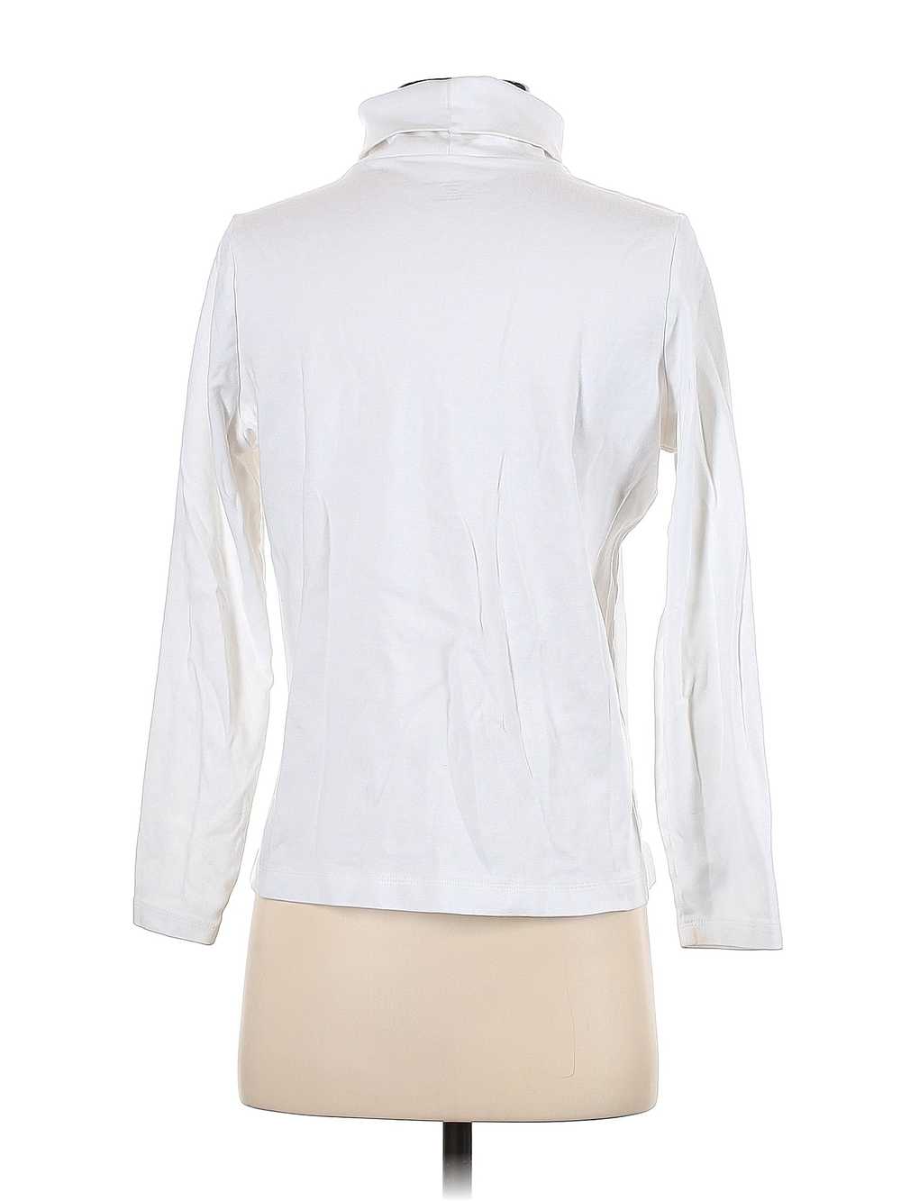 Lands' End Women White Pullover Sweater S - image 2