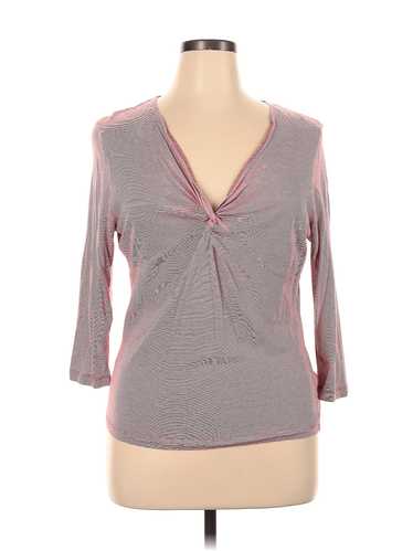 Talbots Women Gray Long Sleeve Top XL - image 1