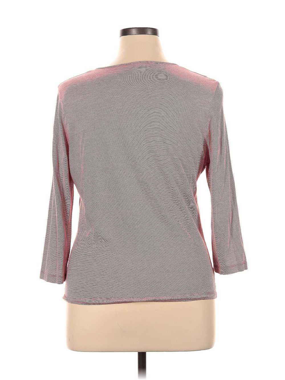 Talbots Women Gray Long Sleeve Top XL - image 2