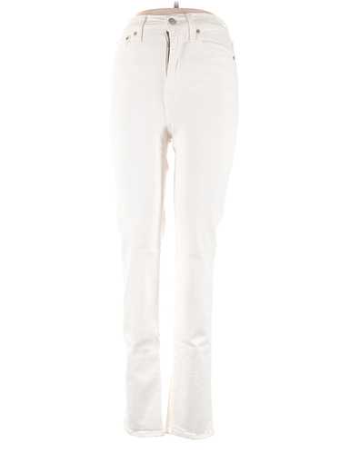 Madewell Women Ivory Jeans 25 W Tall - image 1