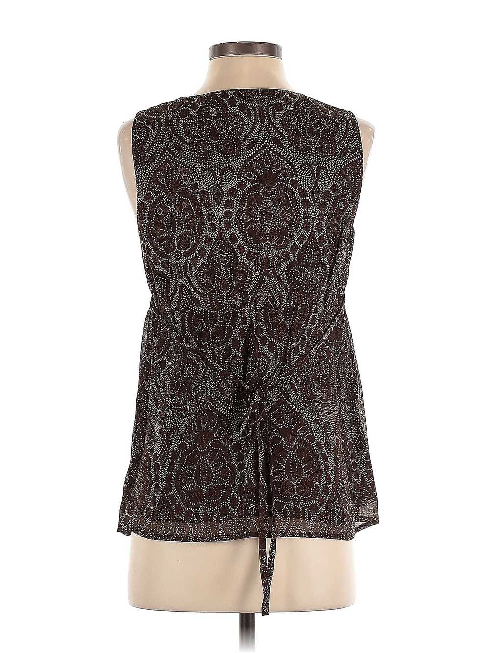 MICHAEL Michael Kors Women Brown Sleeveless Blous… - image 2