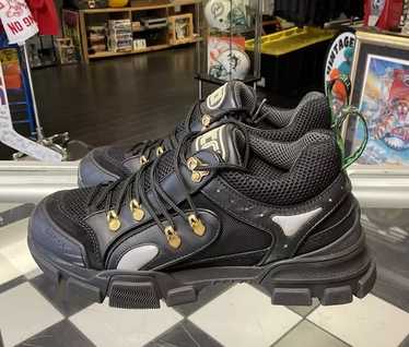 Gucci flashtrek black leather - Gem