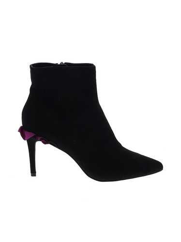 Betsey Johnson Women Black Ankle Boots 7 - image 1