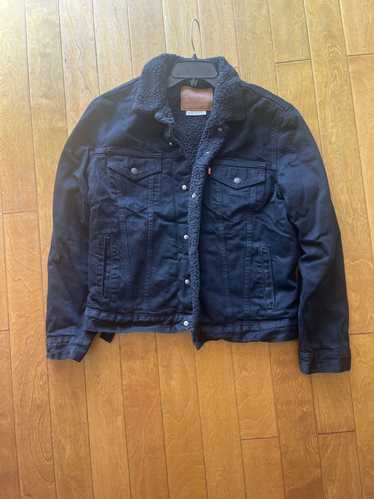 Levi's Levi’s Black wool denim jacket