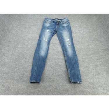 Vintage VIGOSS Jeans Womens 25 Blue Chelsea Skinn… - image 1