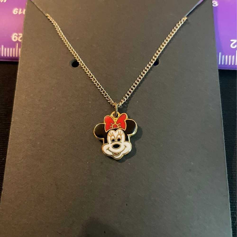 Vintage Minnie Minnie head Necklace - image 1