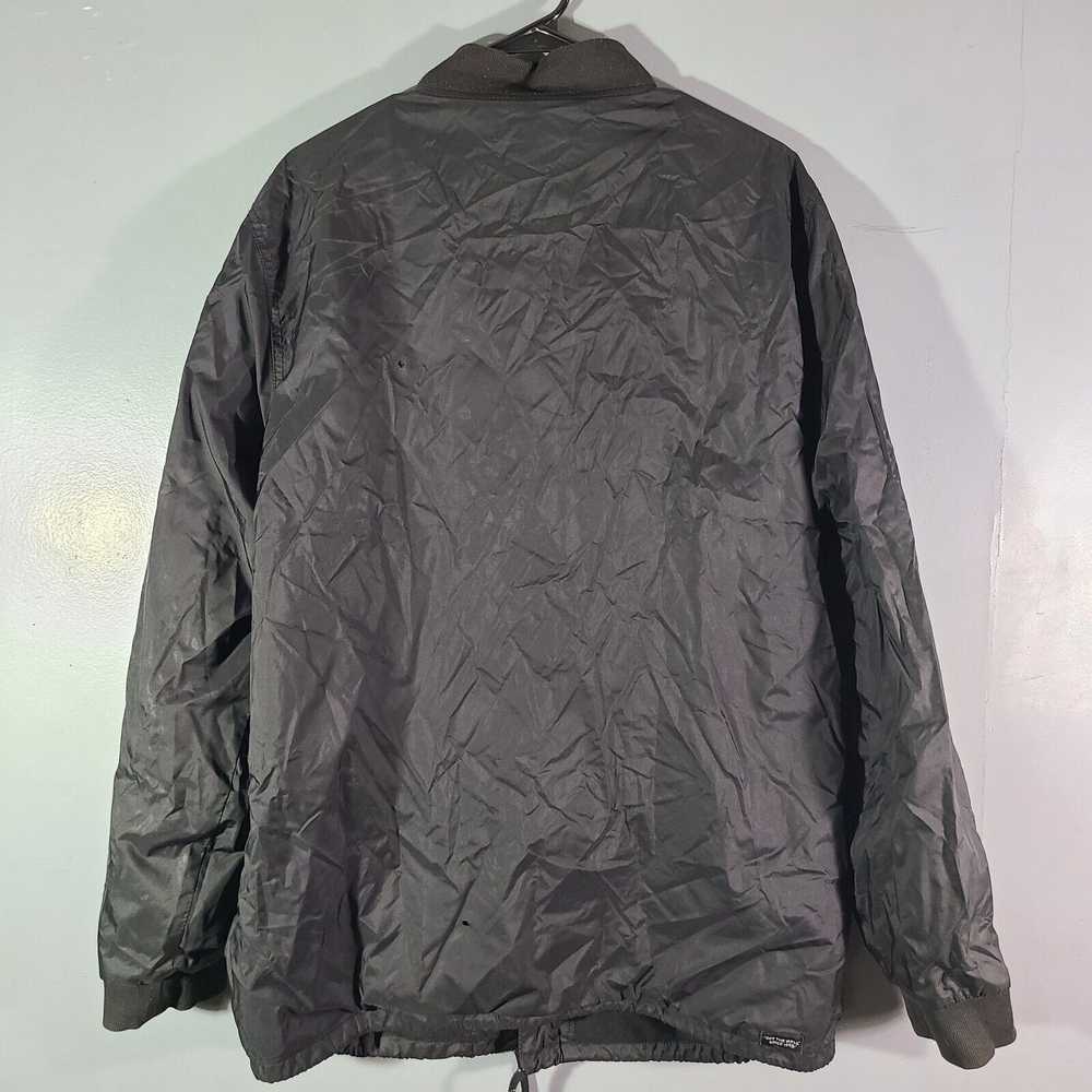 Vans Vans Windbreaker Jacket Mens Sz XL Black w/ … - image 1