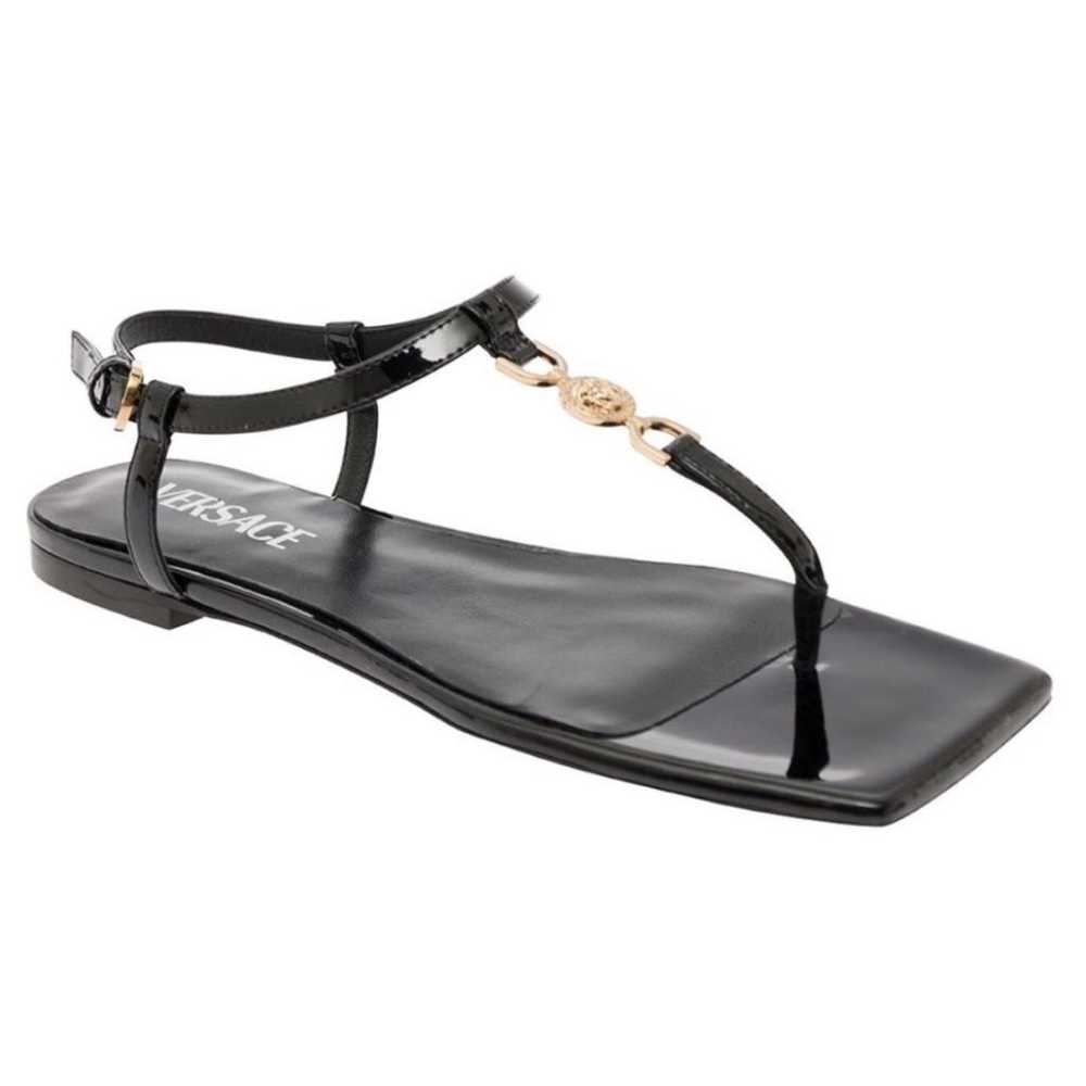 Versace Leather sandal - image 2