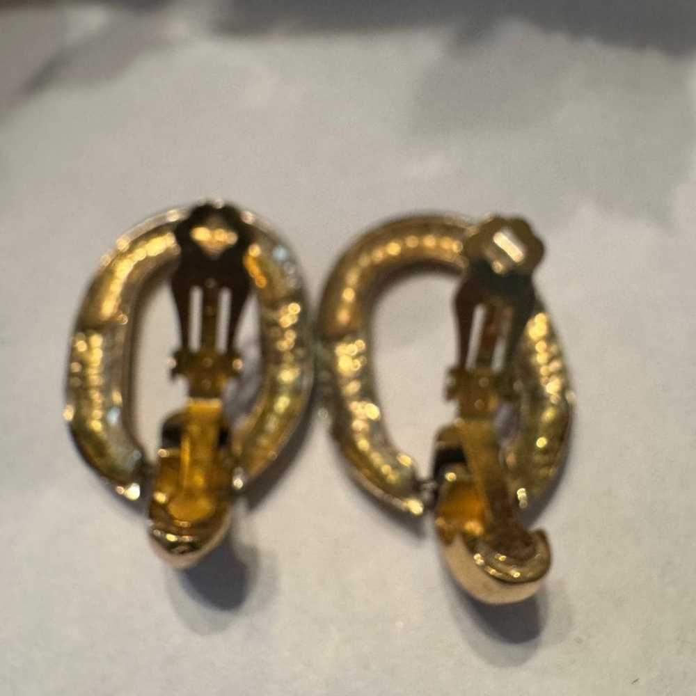 Vintage Joan Rivers clip on Earrings - image 3