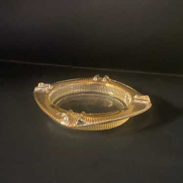 Vintage Carnival Glass Ashtray - image 1