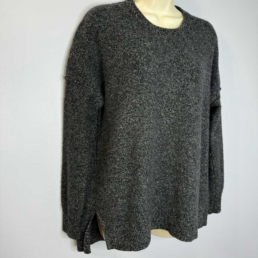 Athleta Perspective Wool Cashmere Sweater Crew Ne… - image 2