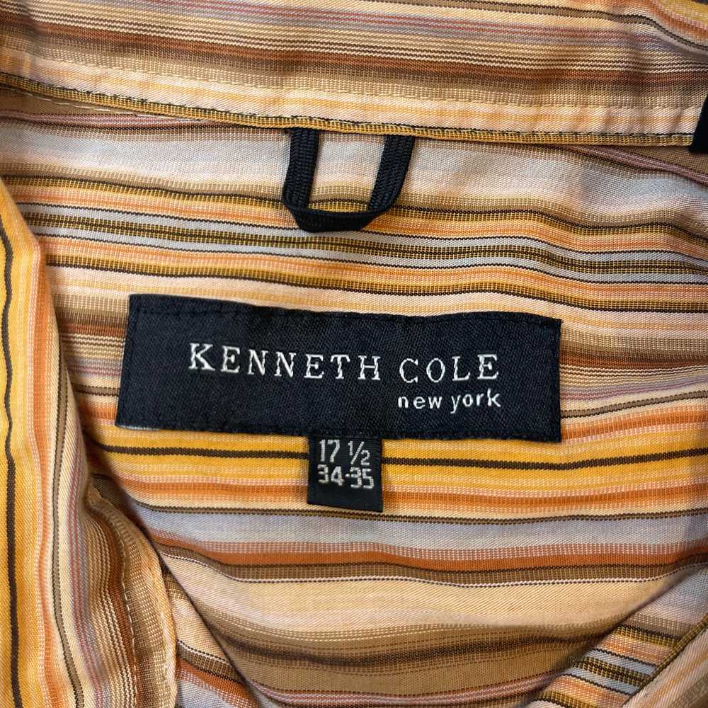 Kenneth Cole Button Down Striped Dress Shirt, 17 … - image 6