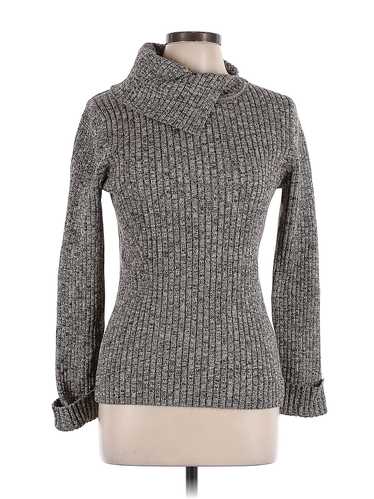 Geoffrey Beene Sport Women Gray Turtleneck Sweater