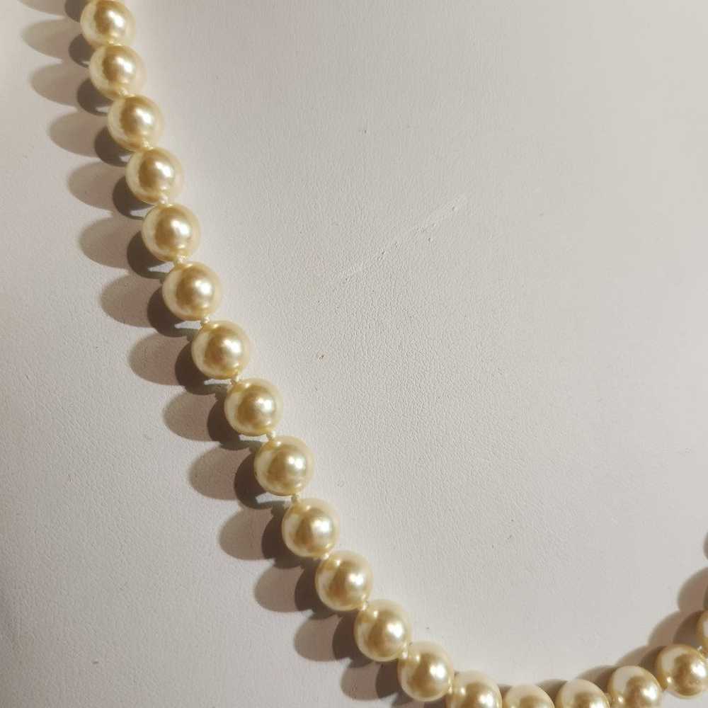 Vintage Designer High Quality Gold Plated Pearl N… - image 2