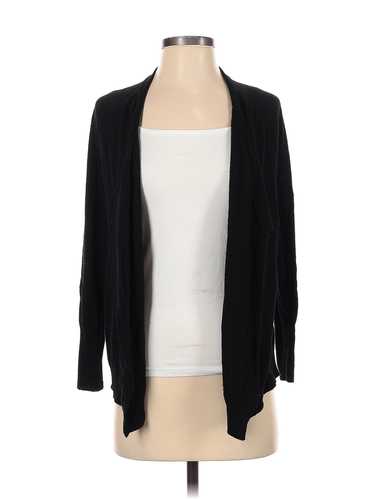 Joan Vass Women Black Cardigan S - image 1