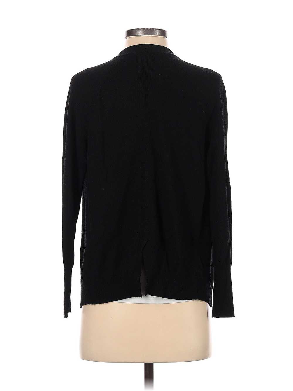 Joan Vass Women Black Cardigan S - image 2