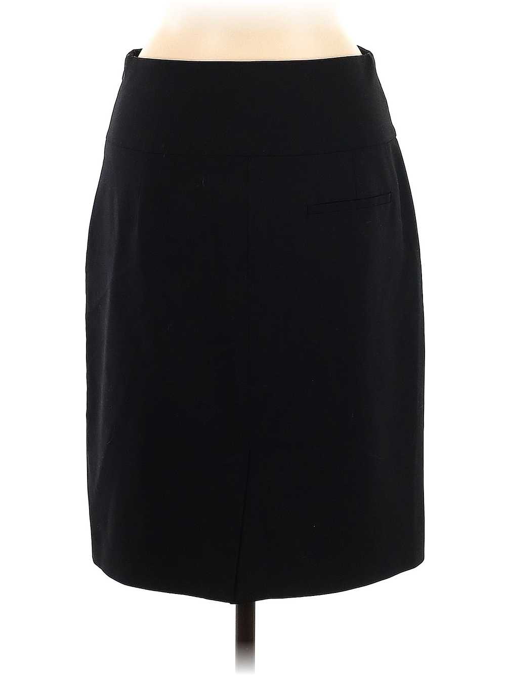 Banana Republic Women Black Wool Skirt 8 - image 2