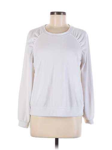 Charter Club Women White Sweatshirt M