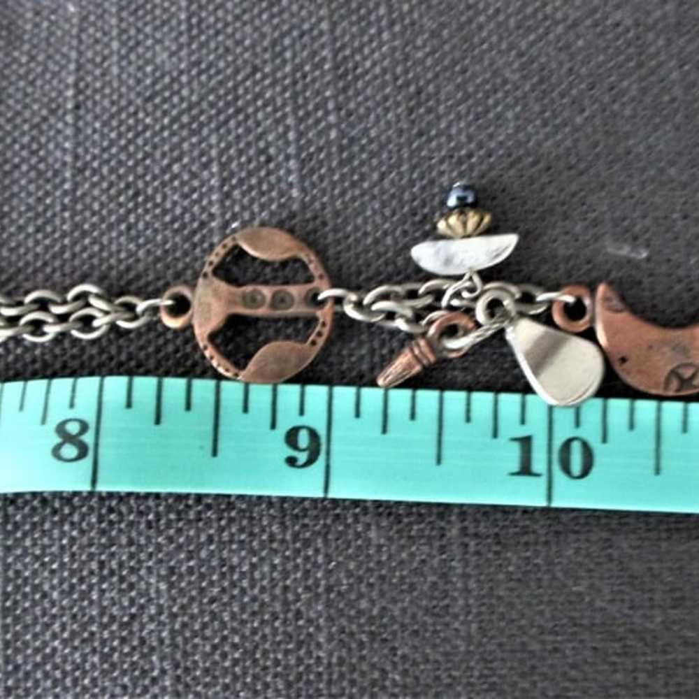 Vintage Robert Rose Fashion Jewelry Charms Neckla… - image 6