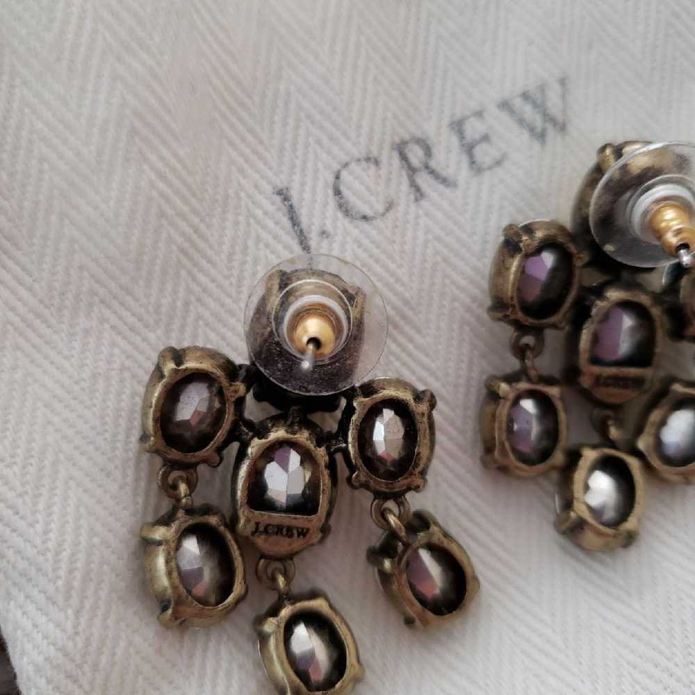 J Crew crystal earrings and necklace - image 5