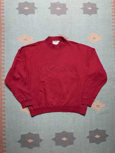 Hugo Boss × Streetwear × Vintage VTG crewneck swea