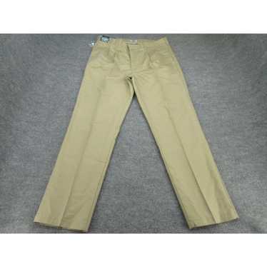 Lee Lee Pants Mens 38x34 Beige Relaxed Fit Pleate… - image 1